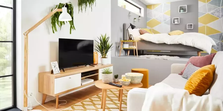 Andas Tv-meubel MERLE Scandi Design breedte 160 cm - Foto 9