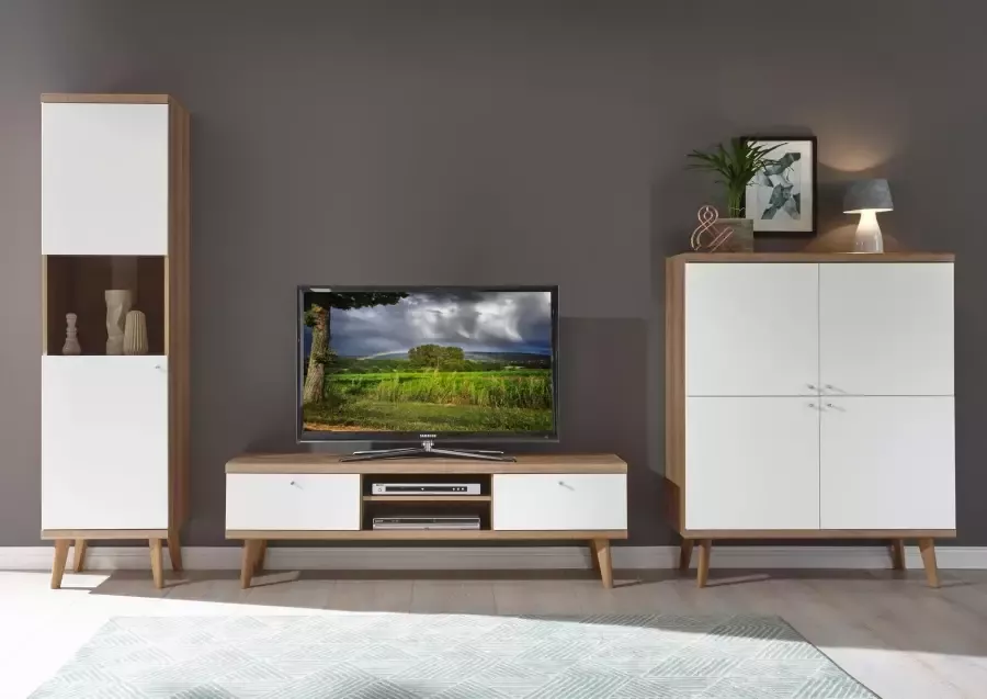 Andas Tv-meubel MERLE Scandi Design breedte 160 cm - Foto 2