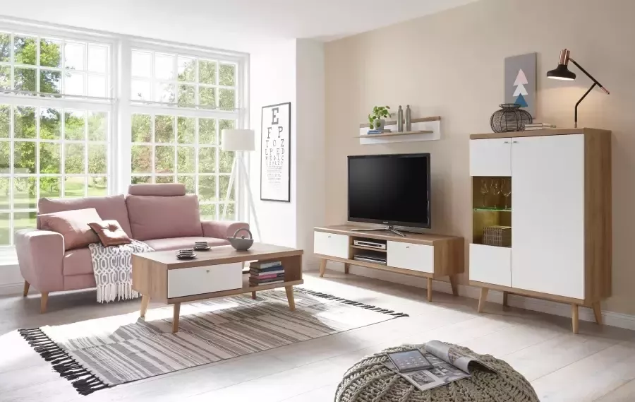 Andas Tv-meubel MERLE Scandi Design breedte 160 cm - Foto 7