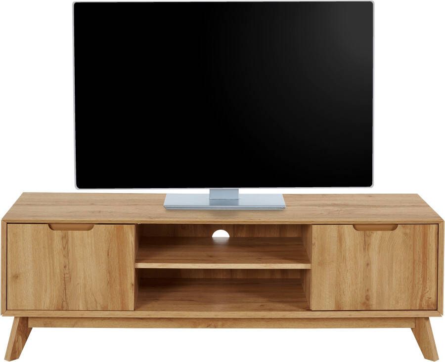 Andas Tv-meubel Pandrup met 3 planken en kabelinvoer b: 135 cm h: 44 cm - Foto 2