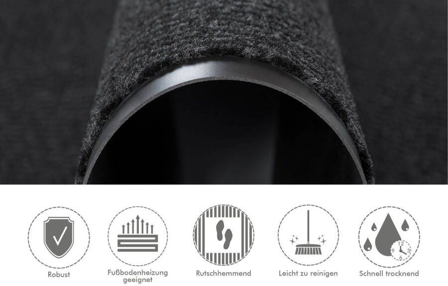 Andiamo Mat Easy Made in Netherlands Inloopmat antislip binnen- en overdekte buitenruimte - Foto 6