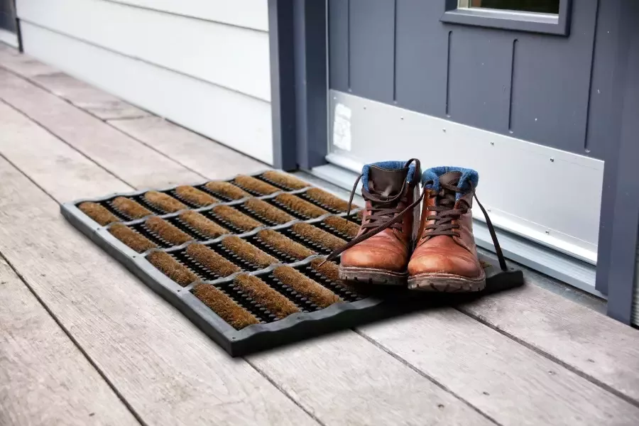 Andiamo Mat Robusta Inloopmat met borstels van kokos geschikt voor binnen en buiten - Foto 2