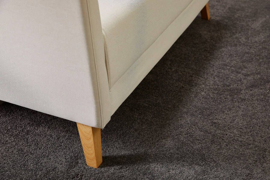 Andiamo Tapijt Gekruld velours Genua Uni-kleuren breedte 400 cm zeer zachte pool slaapkamer woonkamer - Foto 1