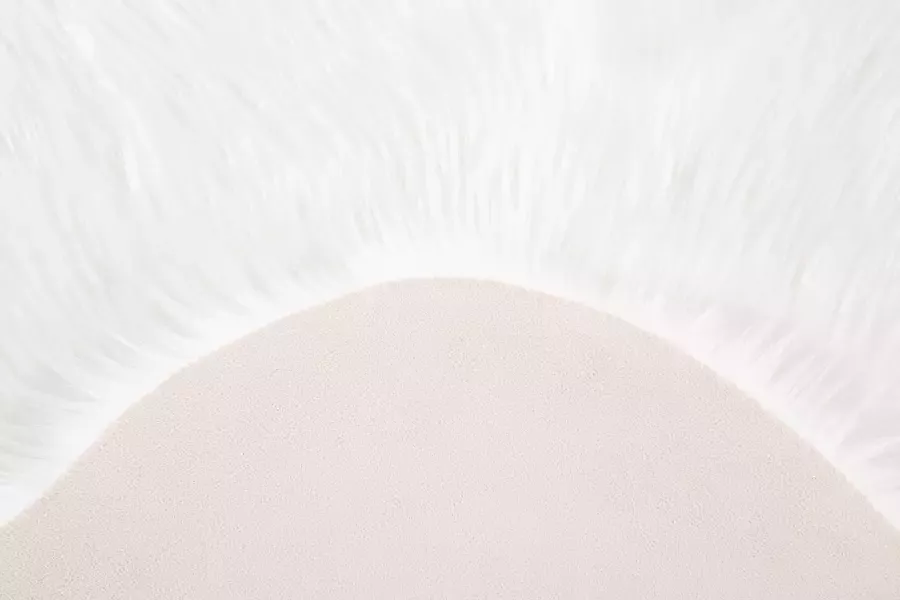 Andiamo Vachtvloerkleed Ovium Imitatiebont afm. 55x80 cm zachte hoge pool - Foto 2