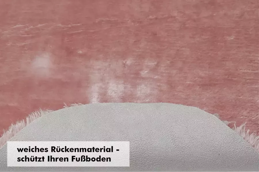 Andiamo Zitkussen lam-imitatiebont rond ø 40 cm ook als set van 4