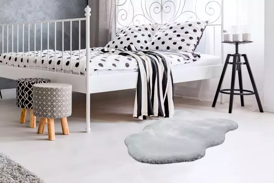 ARTE ESPINA Vachtvloerkleed Rabbit 200 Imitatiebont voelt aan als konijnenbont zacht woonkamer alle vertrekken hoge pool - Foto 2