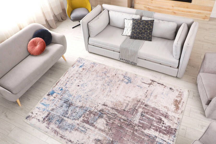 Arte Espina Peron 200 x 290 cm Vloerkleed Grijs Taupe - Foto 4