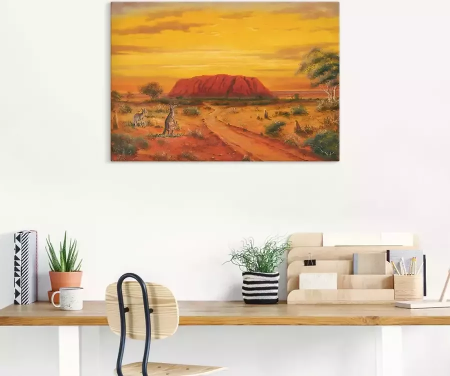 Artland Artprint op linnen Australisch dal - Foto 4