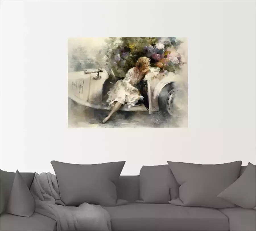 Artland Artprint Dagdromer als artprint op linnen poster muursticker in verschillende maten - Foto 4