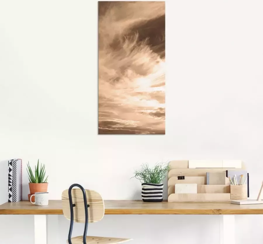 Artland Artprint De elementen: lucht als artprint van aluminium artprint voor buiten artprint op linnen in verschillende maten - Foto 5