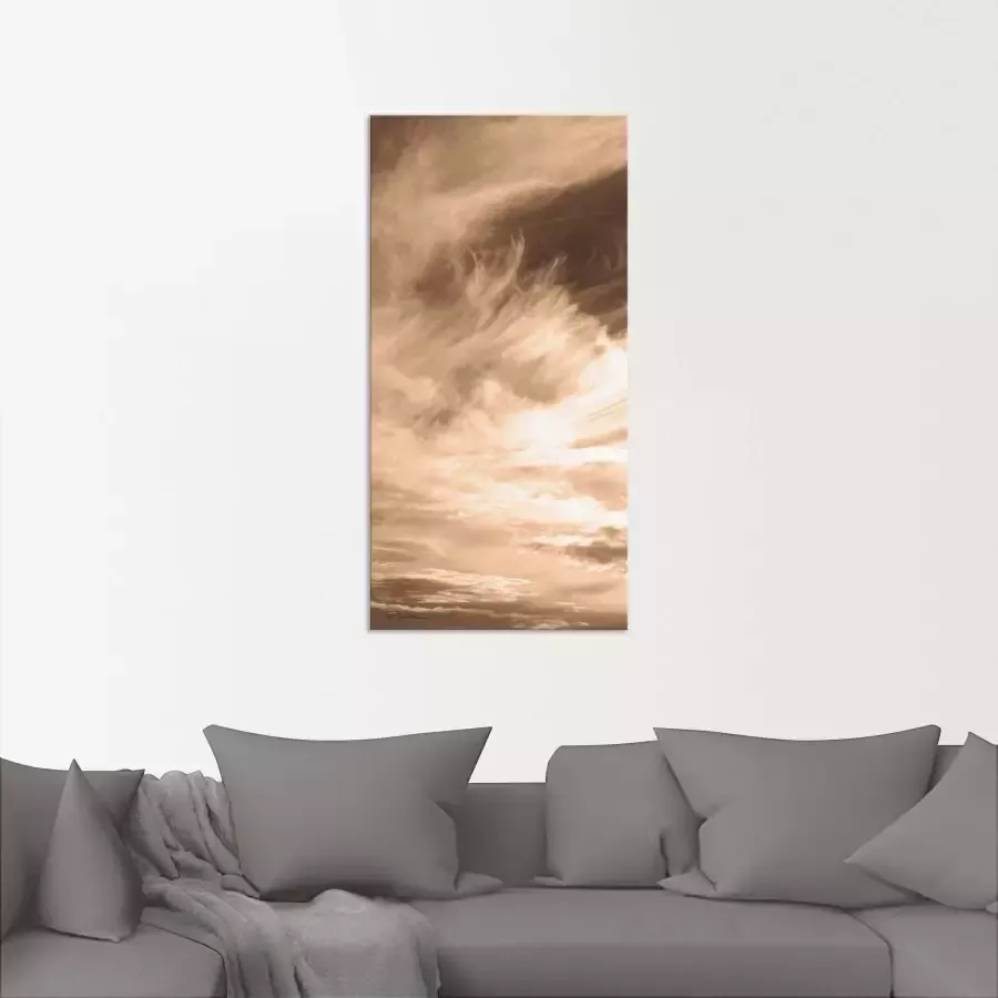 Artland Artprint De elementen: lucht als artprint van aluminium artprint voor buiten artprint op linnen in verschillende maten - Foto 2
