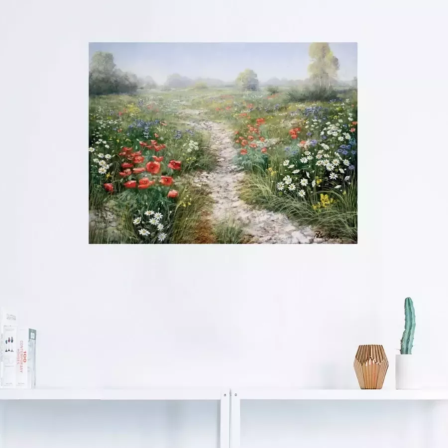 Artland Artprint Dichtheid van de natuur als artprint op linnen poster muursticker in verschillende maten