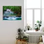 Artland Artprint Diep bos waterval in vele afmetingen & productsoorten artprint van aluminium artprint voor buiten artprint op linnen poster muursticker wandfolie ook geschikt voor de badkamer (1 stuk) - Thumbnail 2