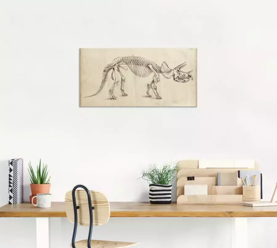 Artland Artprint Dinosauria leer II als artprint van aluminium artprint voor buiten poster in diverse formaten - Foto 5