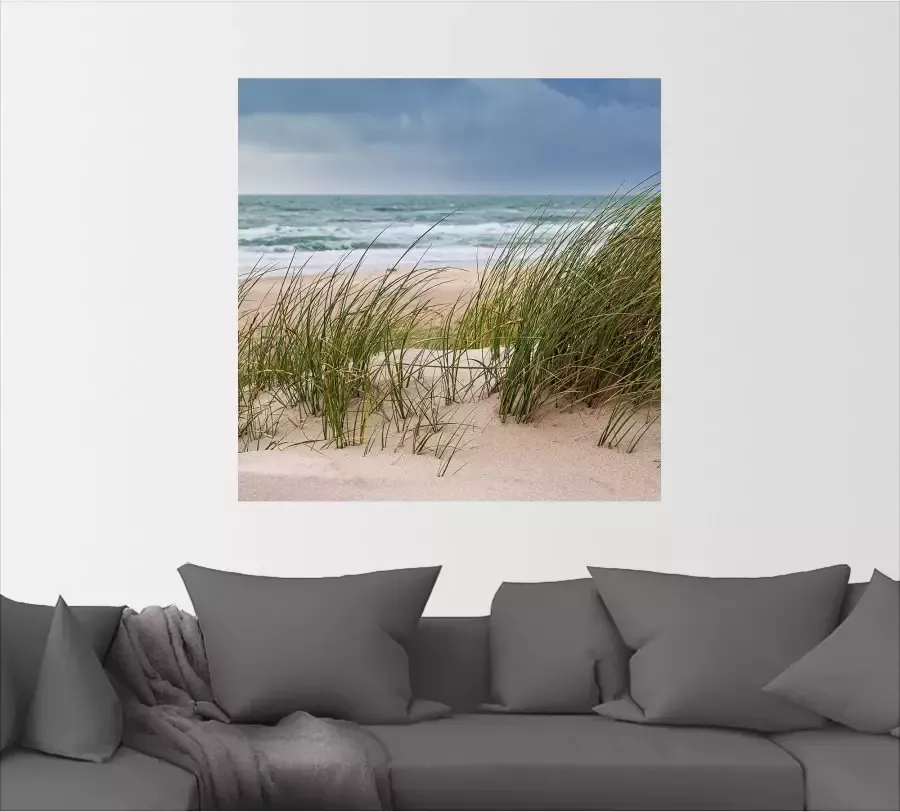 Artland Poster Duin en strand bij Hirtshals Denemarken als artprint van aluminium artprint voor buiten artprint op linnen in verschillende maten - Foto 4