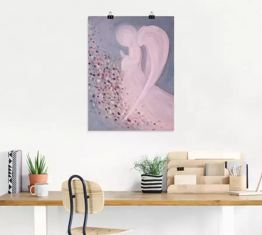 Artland Artprint Engelbeeld III als artprint op linnen poster muursticker in verschillende maten - Foto 5