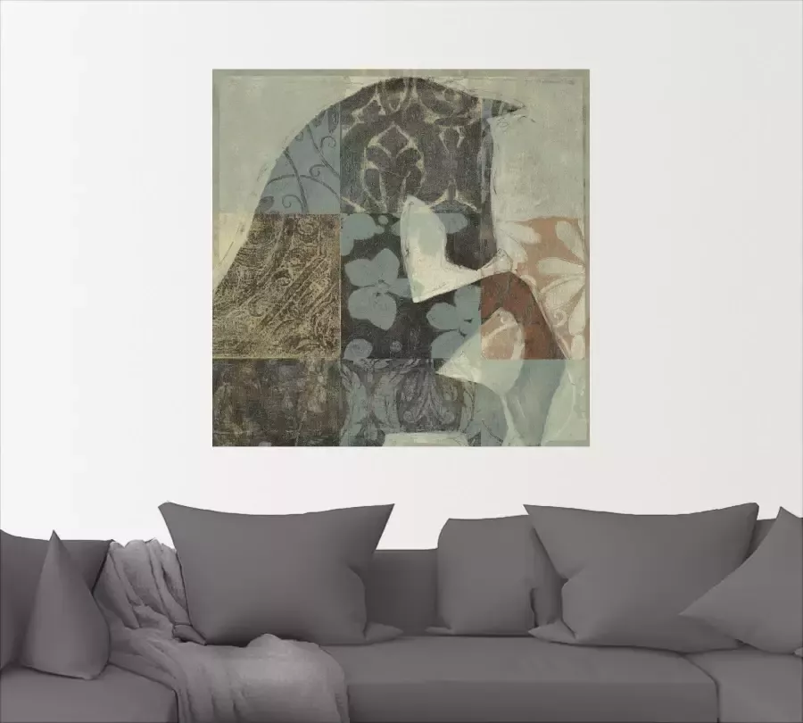 Artland Artprint Gedessineerd paard II als artprint op linnen poster in verschillende formaten maten - Foto 5