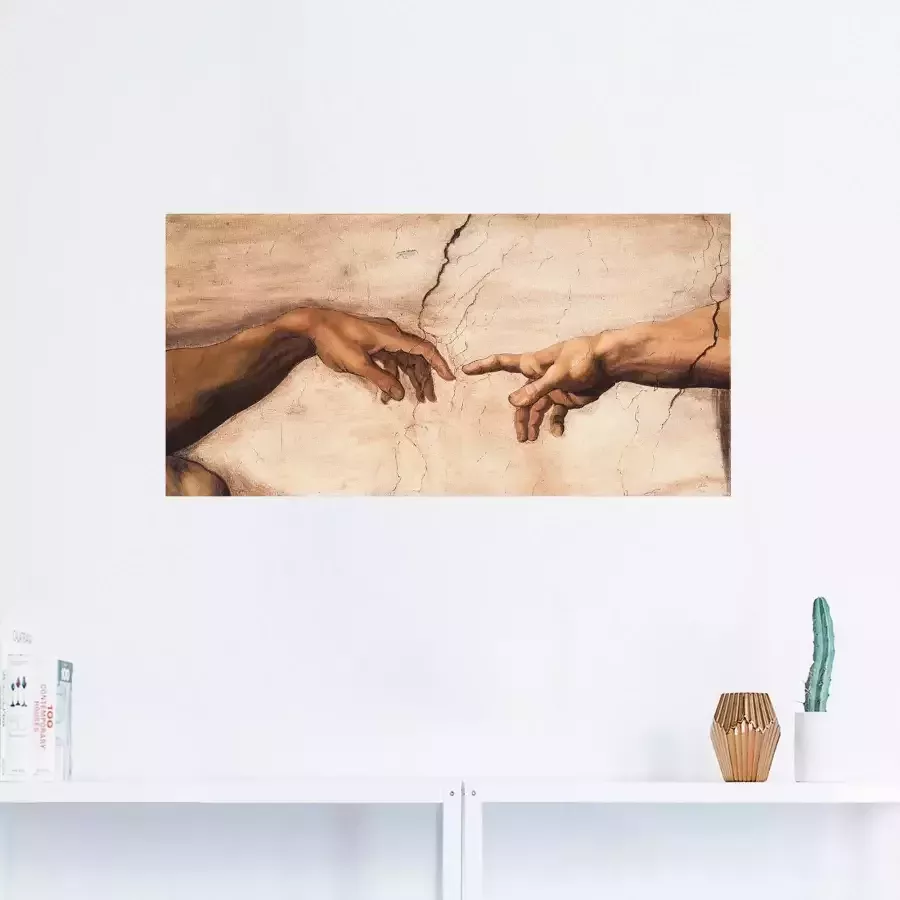 Artland Artprint Handen als artprint van aluminium artprint voor buiten artprint op linnen poster muursticker