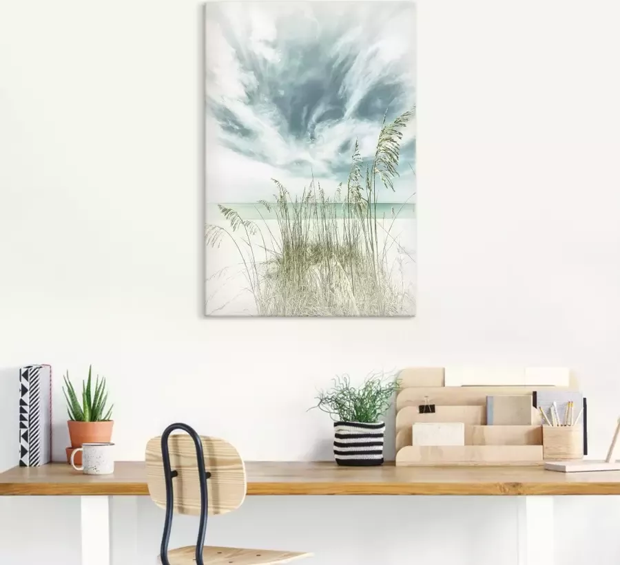 Artland Artprint Hemelse stilte aan het strand vintage als artprint van aluminium artprint voor buiten artprint op linnen poster muursticker - Foto 8