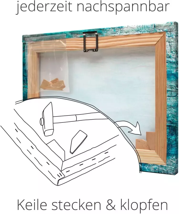 Artland Artprint Jachtluipaard savanne in vele afmetingen & productsoorten artprint van aluminium artprint voor buiten artprint op linnen poster muursticker wandfolie ook geschikt voor de badkamer (1 stuk)