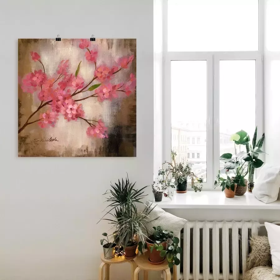 Artland Artprint op linnen Kersenbloesem I gespannen op een spieraam