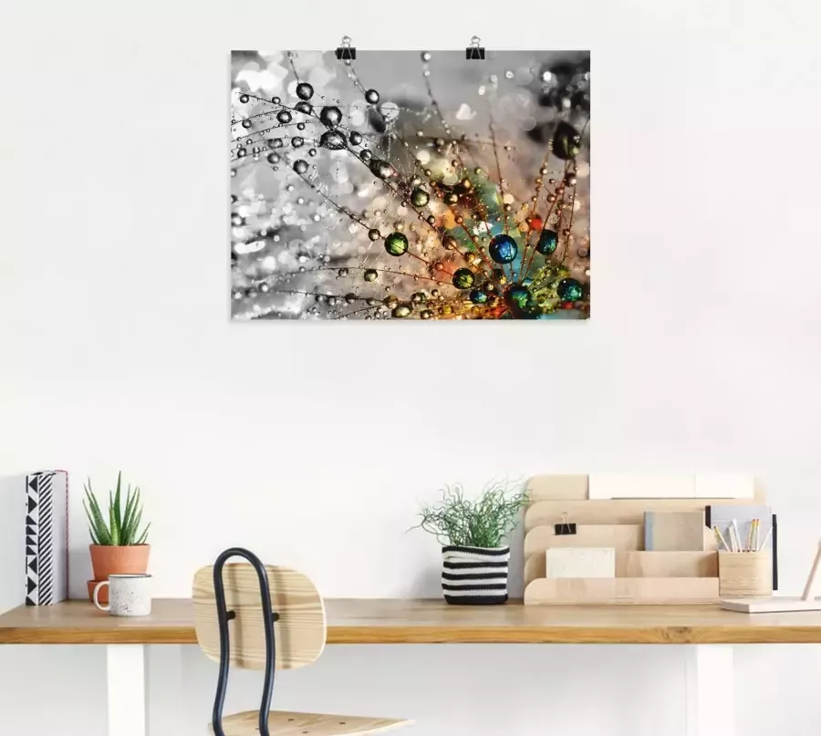 Artland Artprint Kleurrijke natuur als artprint van aluminium artprint voor buiten artprint op linnen poster muursticker - Foto 2