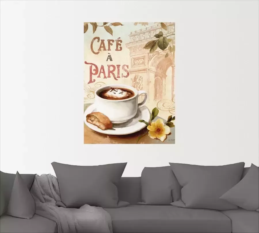 Artland Artprint Koffie in Europa I als poster muursticker in verschillende maten - Foto 2