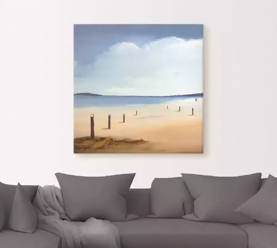 Artland Artprint op linnen Langs het strand - Foto 3