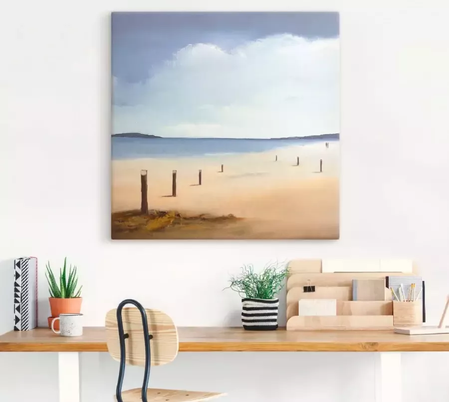 Artland Artprint op linnen Langs het strand - Foto 4