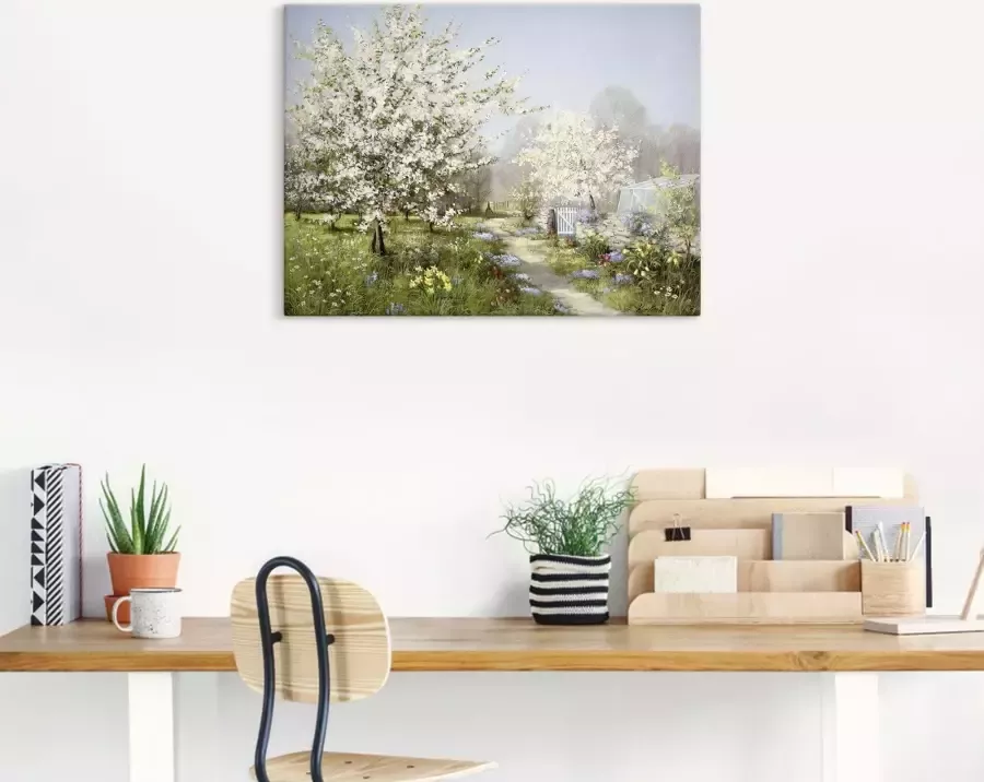 Artland Artprint Lentebloeiers als artprint op linnen poster muursticker in verschillende maten - Foto 4