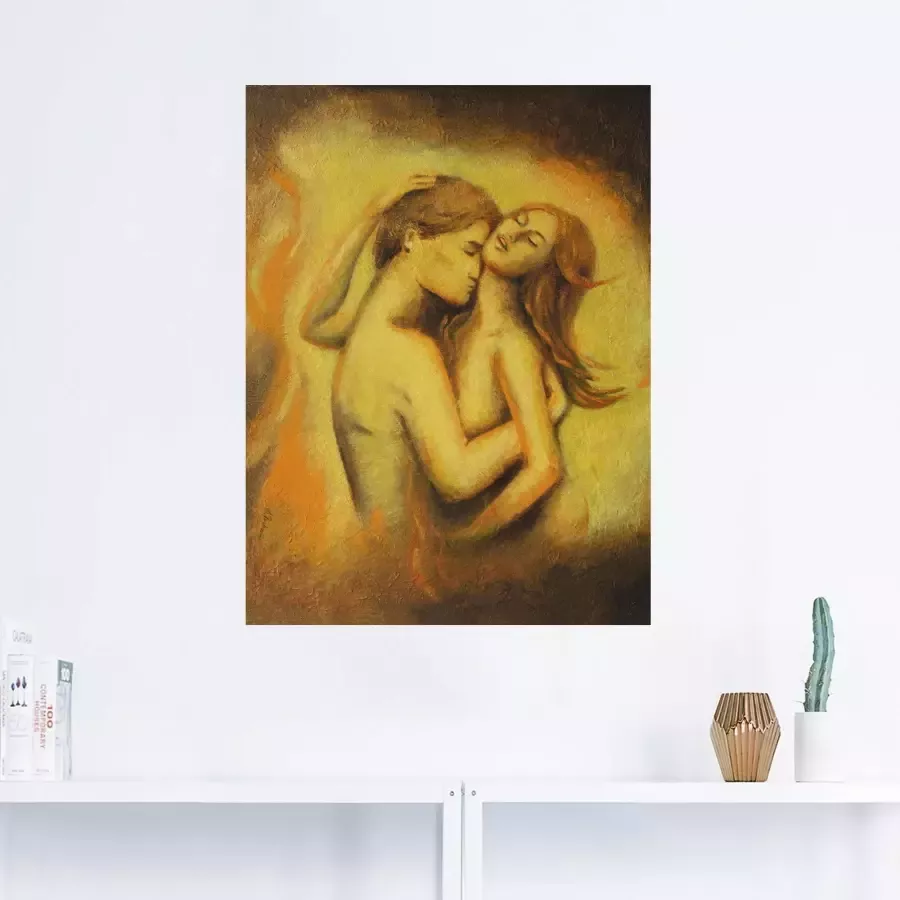 Artland Artprint Love Rush erotische schilderkunst als poster muursticker in verschillende maten