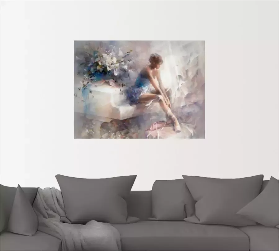 Artland Artprint Melodieën als artprint op linnen poster muursticker in verschillende maten - Foto 4