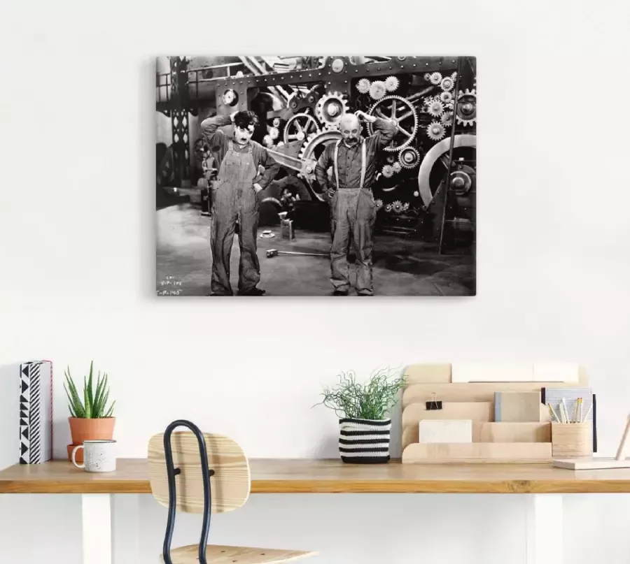 Artland Artprint Moderne tijden 1936 als artprint van aluminium artprint voor buiten poster muursticker in diverse maten formaten - Foto 2