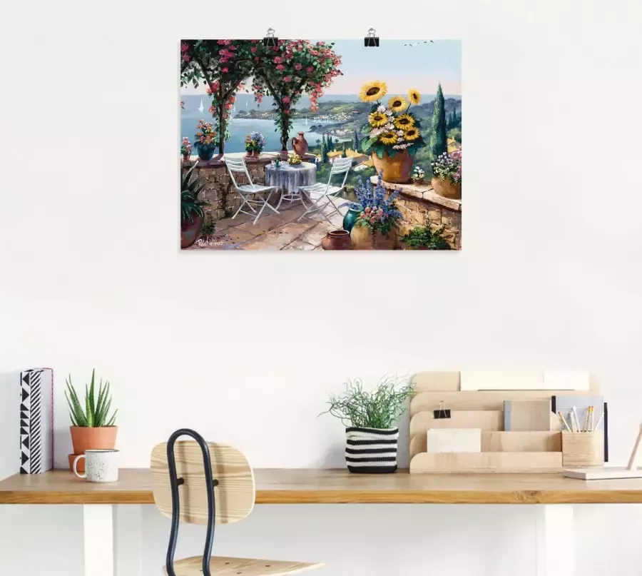Artland Artprint Momenten van meditatie als artprint op linnen poster muursticker in verschillende maten - Foto 2