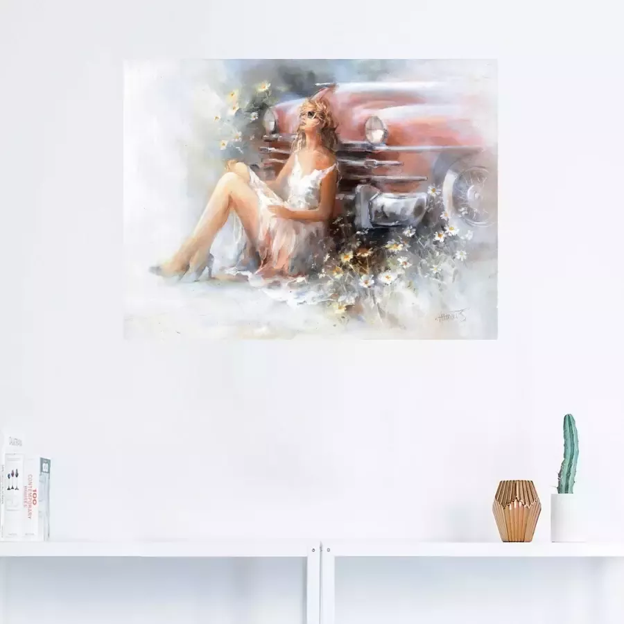 Artland Artprint op linnen Ontspannen gespannen op een spieraam