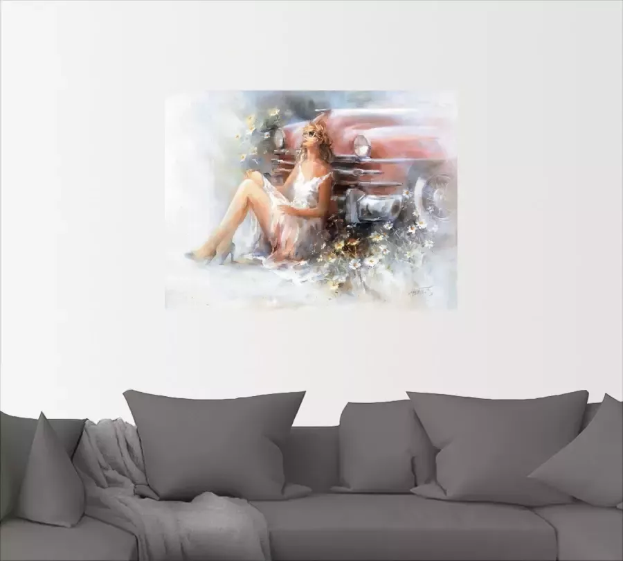 Artland Artprint op linnen Ontspannen gespannen op een spieraam - Foto 2