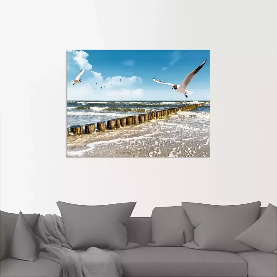 Artland Artprint Oostzee als artprint op linnen poster muursticker in verschillende maten