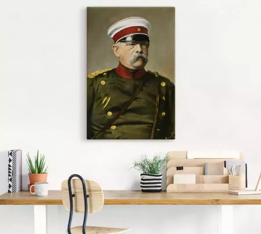 Artland Artprint Otto van Bismarck als artprint op linnen poster in verschillende formaten maten - Foto 2