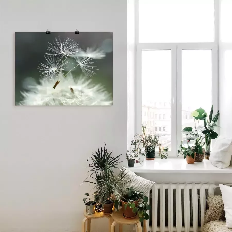 Artland Artprint Pluizenbol Facility als artprint van aluminium artprint voor buiten artprint op linnen poster muursticker
