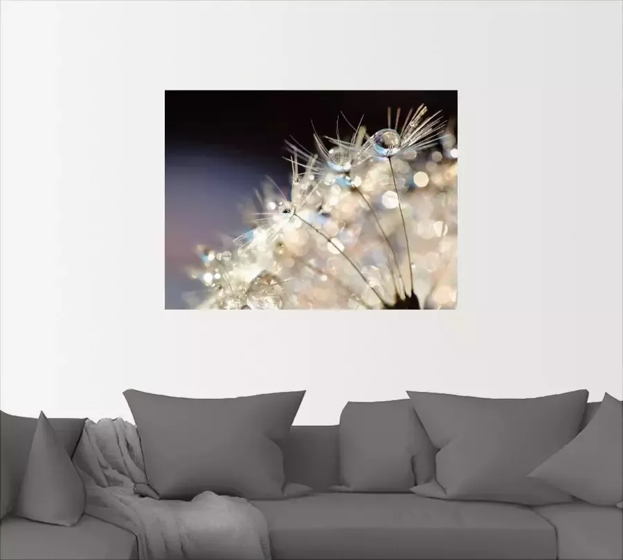 Artland Artprint op linnen Pluizenbol fantasie - Foto 4