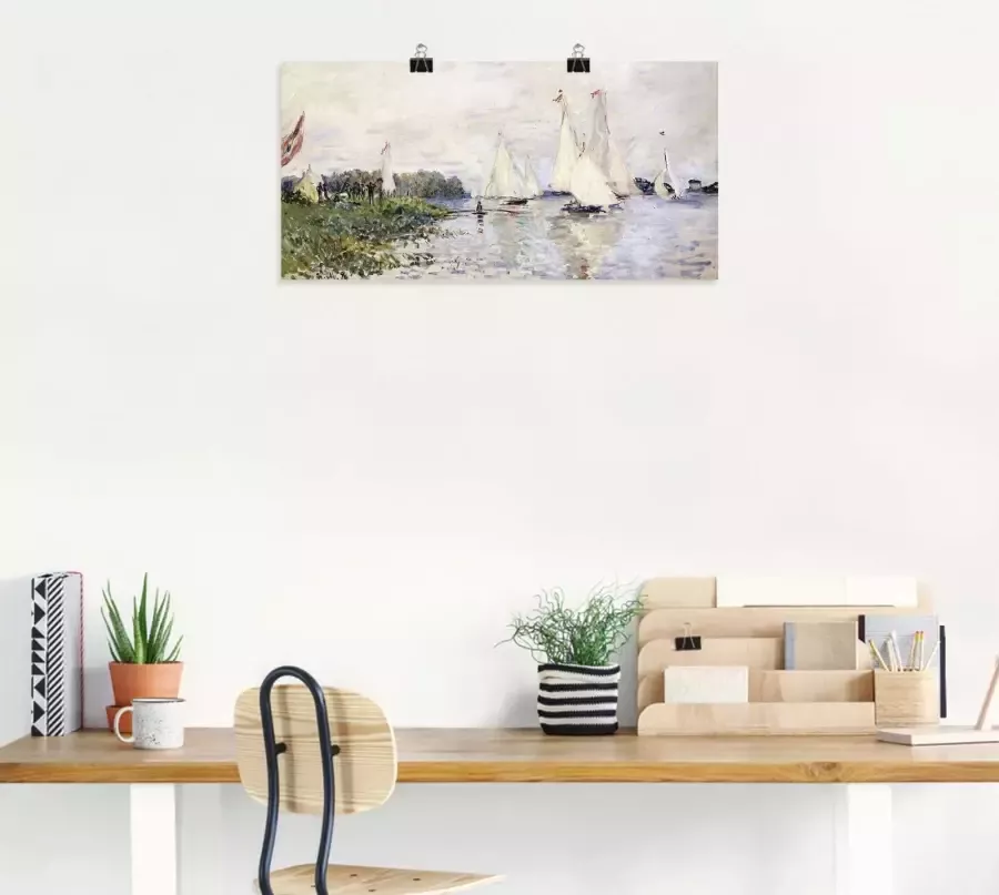 Artland Artprint op linnen Regatta in Argenteuil. 1874 - Foto 2