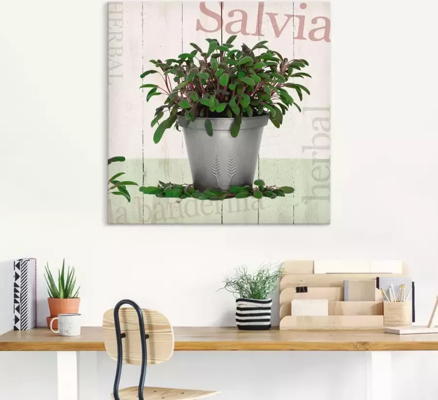 Artland Wandfolie Salie zelfklevend - Foto 2