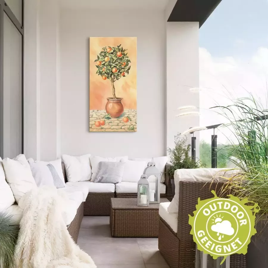 Artland Artprint op linnen Sinaasappelboompje I