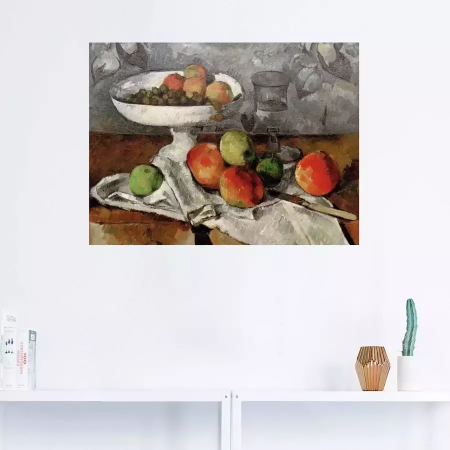 Artland Artprint Stilleven met fruitschaal als poster muursticker in verschillende maten - Foto 1