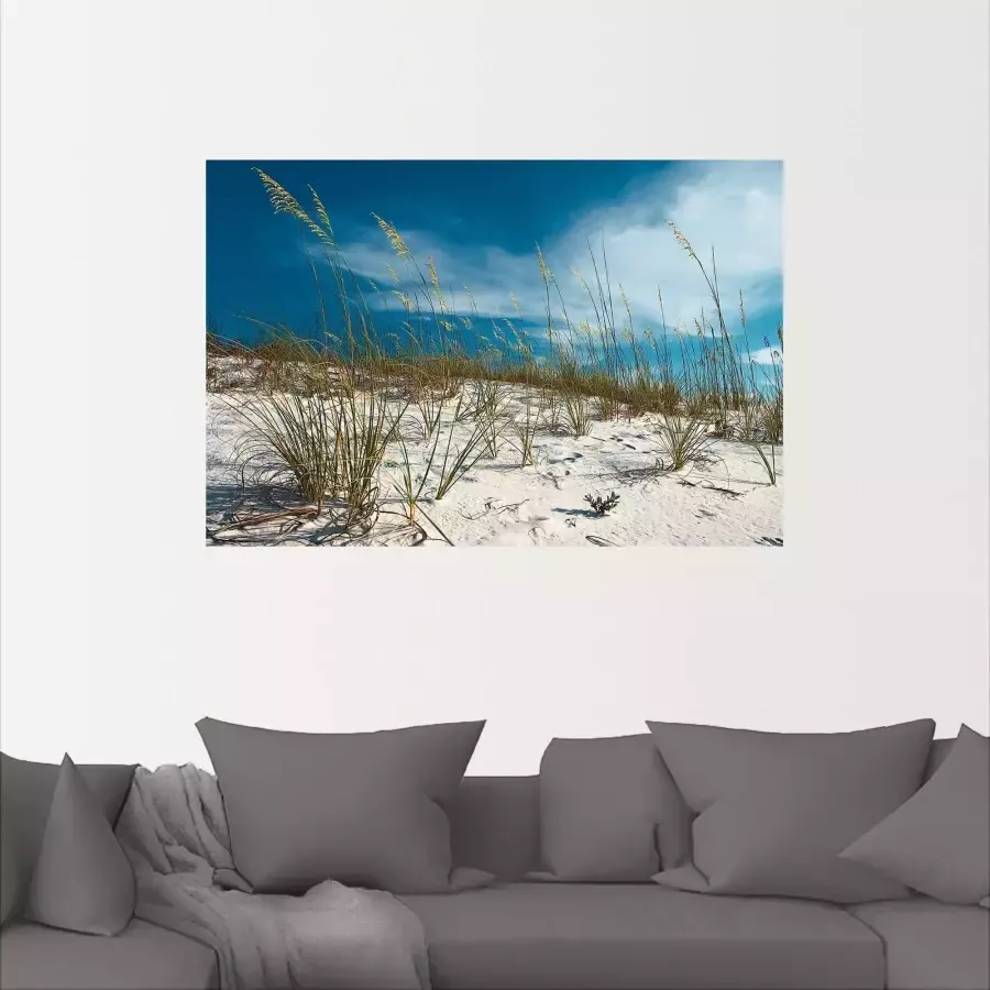 Artland Artprint Zandduinen en grassen als artprint van aluminium artprint voor buiten artprint op linnen poster in verschillende maten. maten - Foto 2