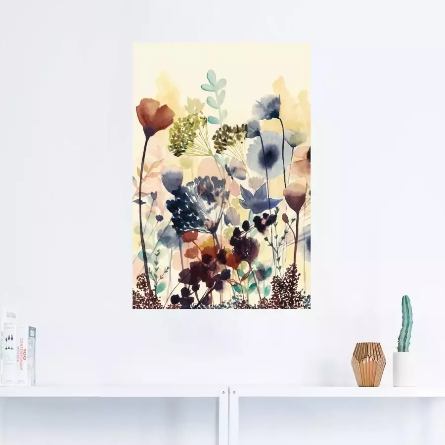 Artland Artprint Zongedroogde bloemen I als artprint van aluminium artprint voor buiten artprint op linnen poster muursticker