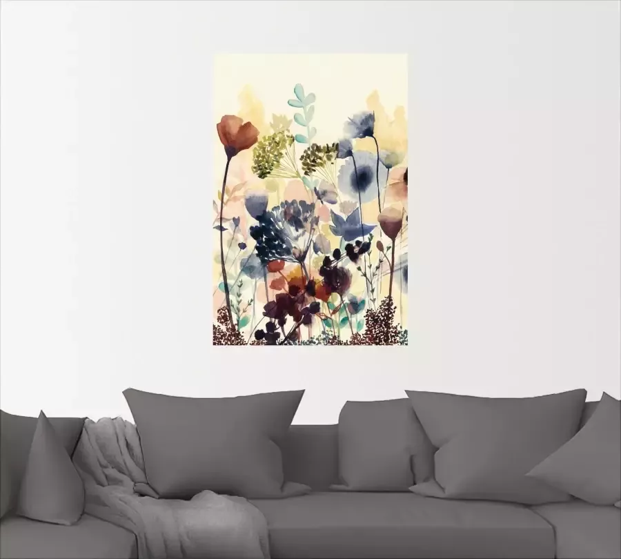 Artland Artprint Zongedroogde bloemen I als artprint van aluminium artprint voor buiten artprint op linnen poster muursticker - Foto 2