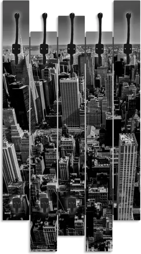 Artland Kapstok Luftbild van Manhattan New York City VS - Foto 3