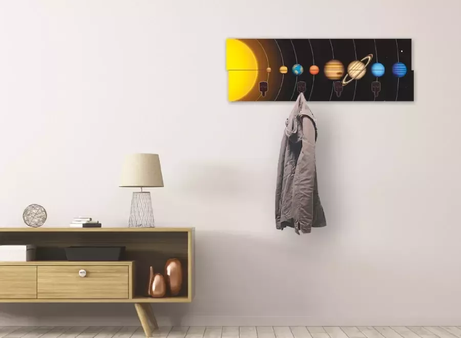 Artland Kapstok Vector zonnestelsel met planeten - Foto 1