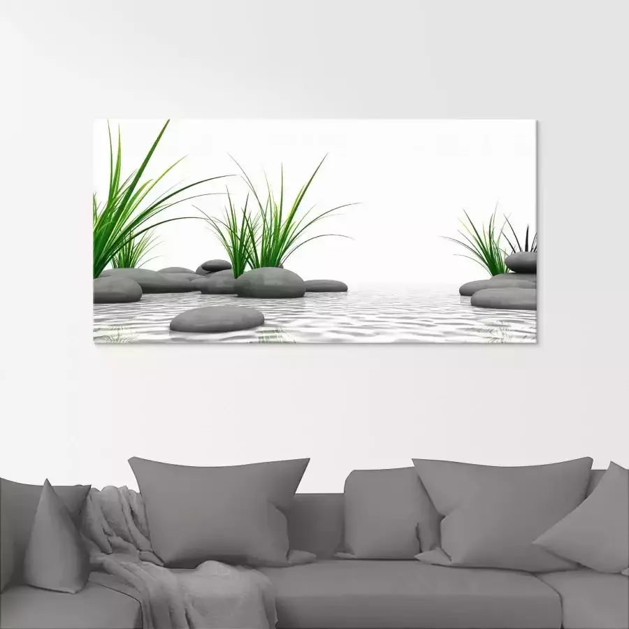 Artland Print op glas 3D stenen in verschillende maten